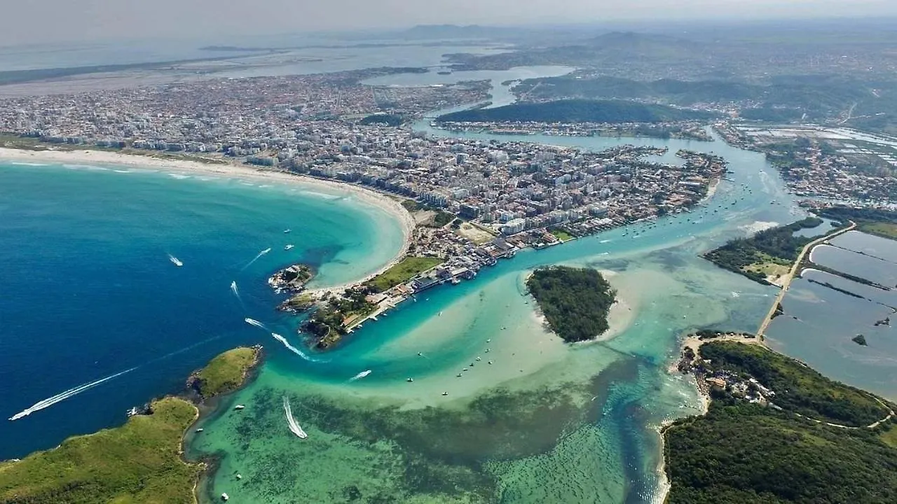 Flat 106 Na Passagem 700M Da Praia Do Forte Cabo Frio 0*,