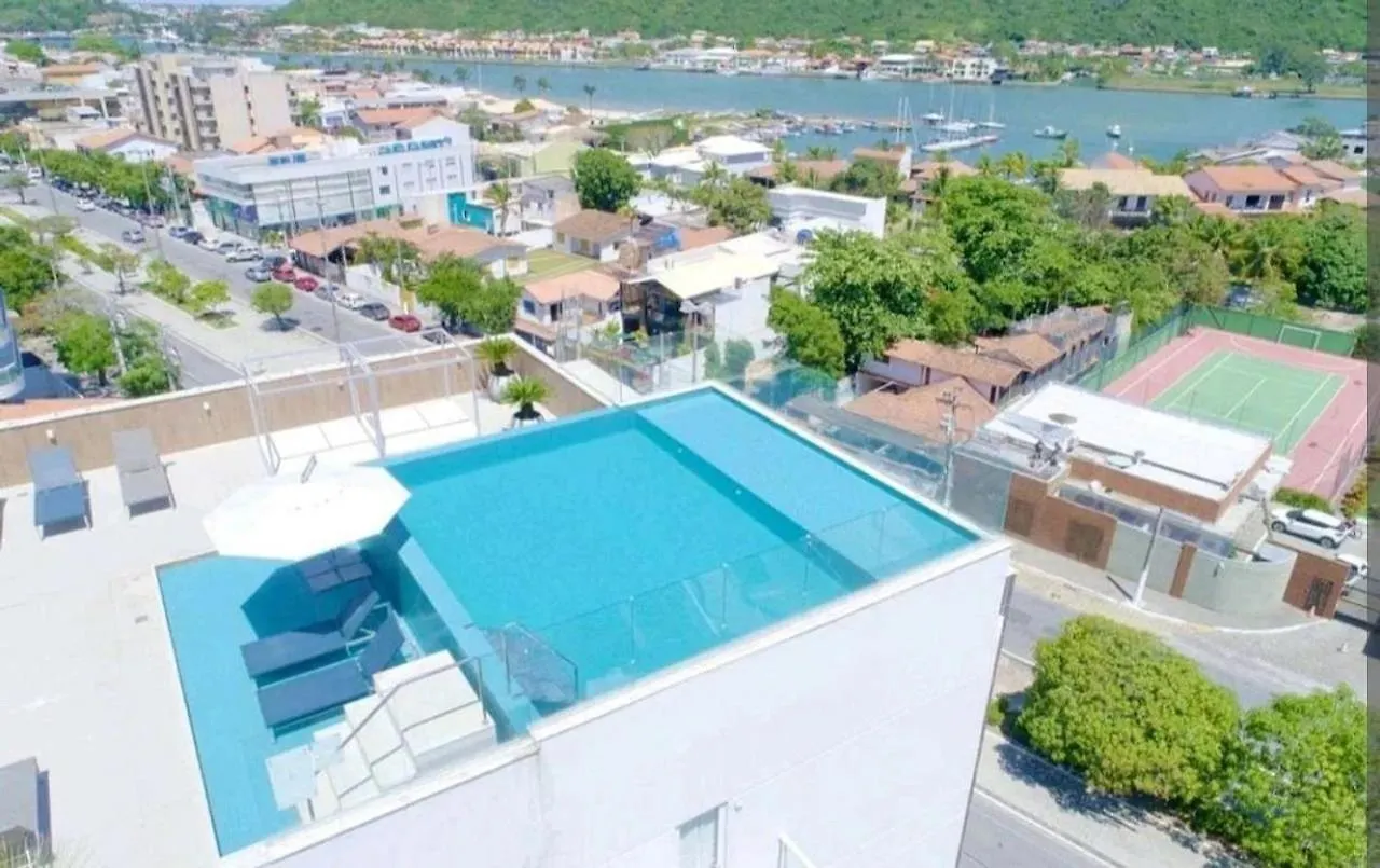 Flat 106 Na Passagem 700M Da Praia Do Forte Cabo Frio 0*,  Brazil